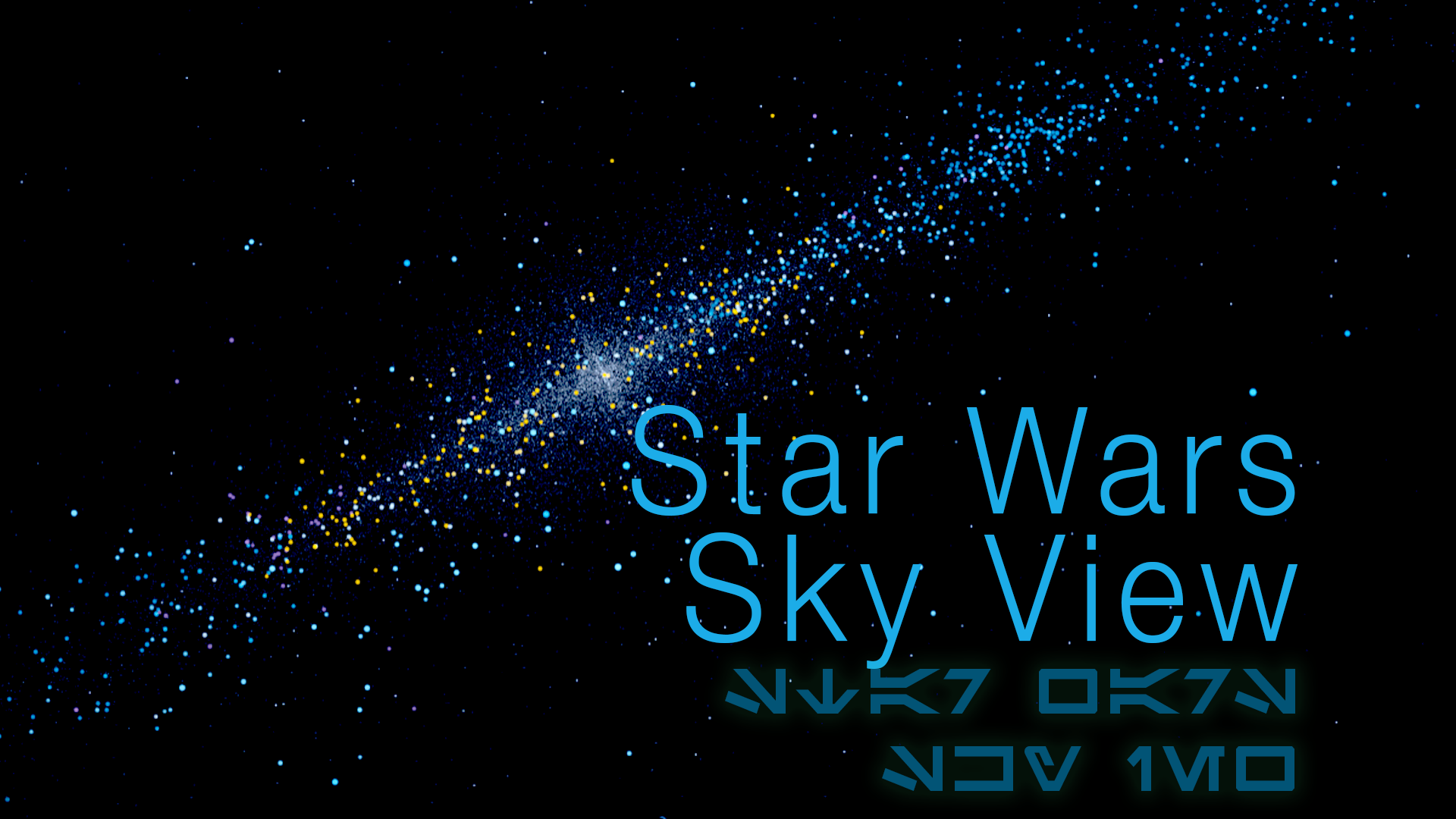 Skyview, an interactive map of the Star Wars galaxy